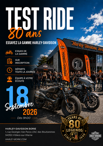 ESSAIS LIBRES H-D BORIE LE 18 SEPTEMBRE